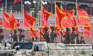 阅兵式上有“错字”?真相来了!