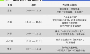 激战的双11与静默的前三季